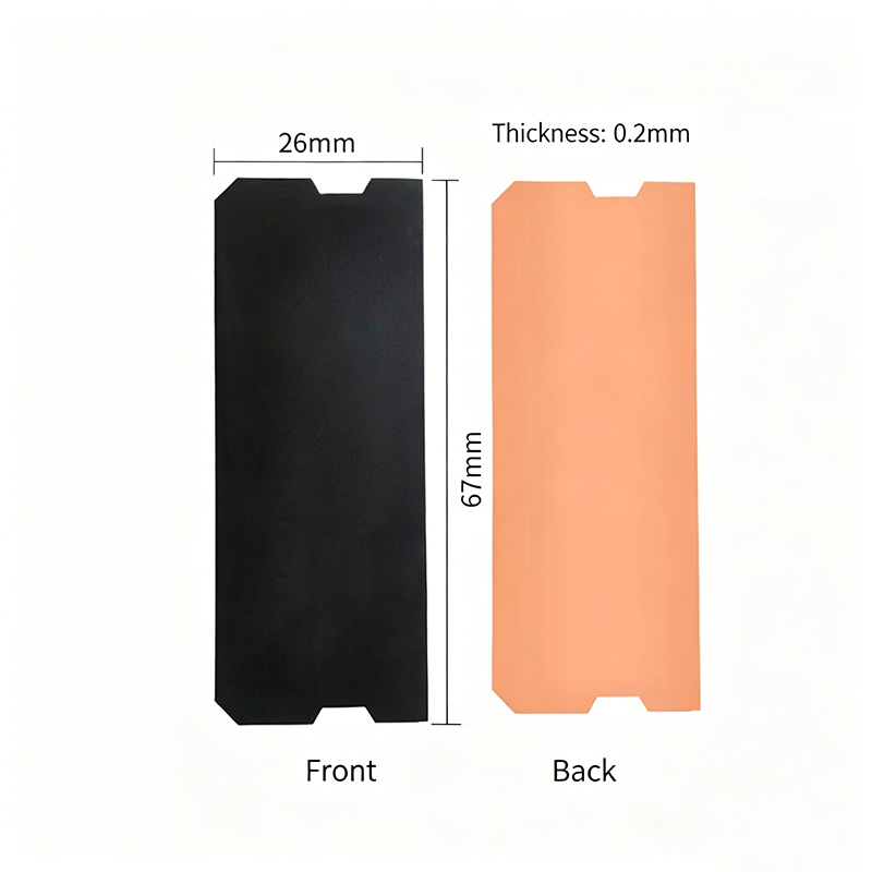 Laptop Cooling Pad - แผ่นระบายความร้อนทองแดงแท้สำหรับ RAM แล็ปท็อป แผ่นทำความเย็นหน่วยความจำ สำหรับ DDR4