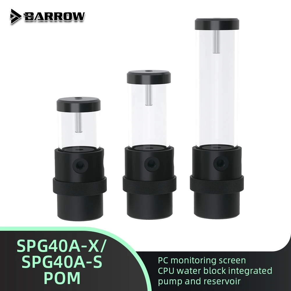 Pc Gaming Xịn - Barrow ปั๊มน้ำ PWM อ่างเก็บน้ำ SPG40A-S/SPG40A-X 1260L/H