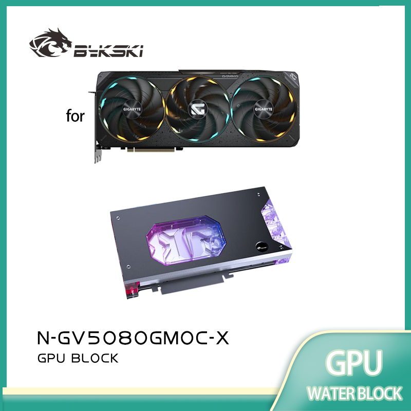Pc Gaming Xịn - บล็อก GPU Bykski สำหรับ GIGABYTE RTX5080/5070TI
