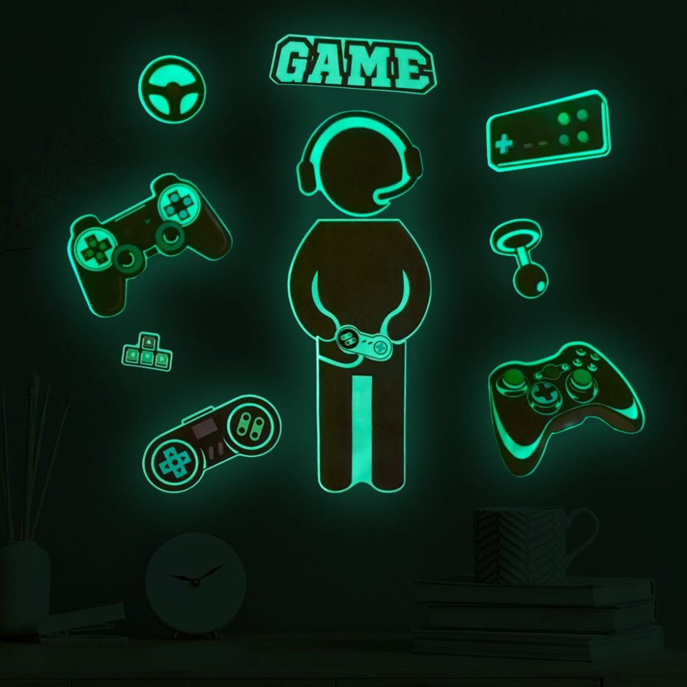 สติ๊กเกอร์ติดผนังเรืองแสงในที่ - Pc Gaming Quotes บทวิจารณ์และราคา