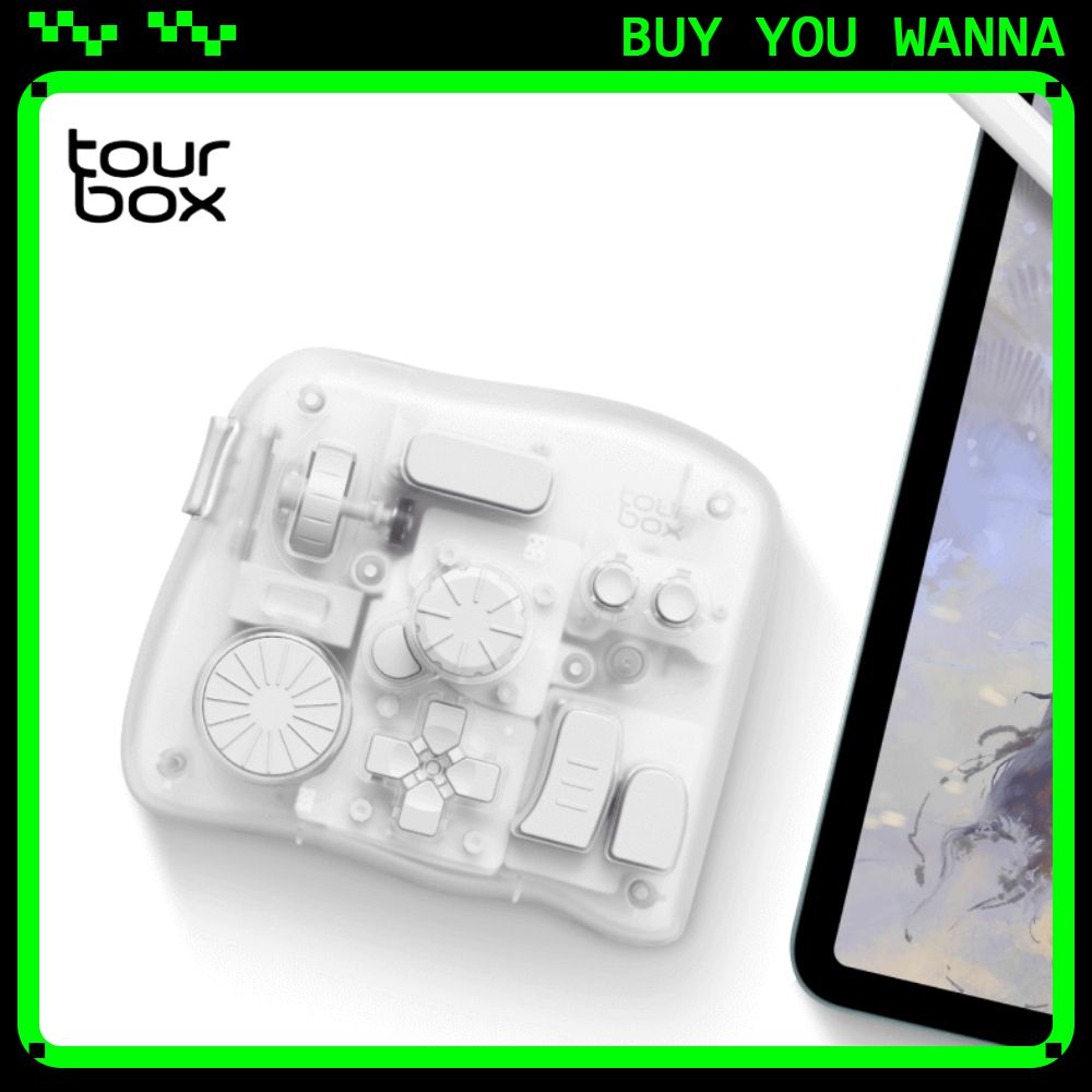 คีย์บอร์ดบลูทูธ New TourBox El - Pc Gaming Drawing บทวิจารณ์และราคา