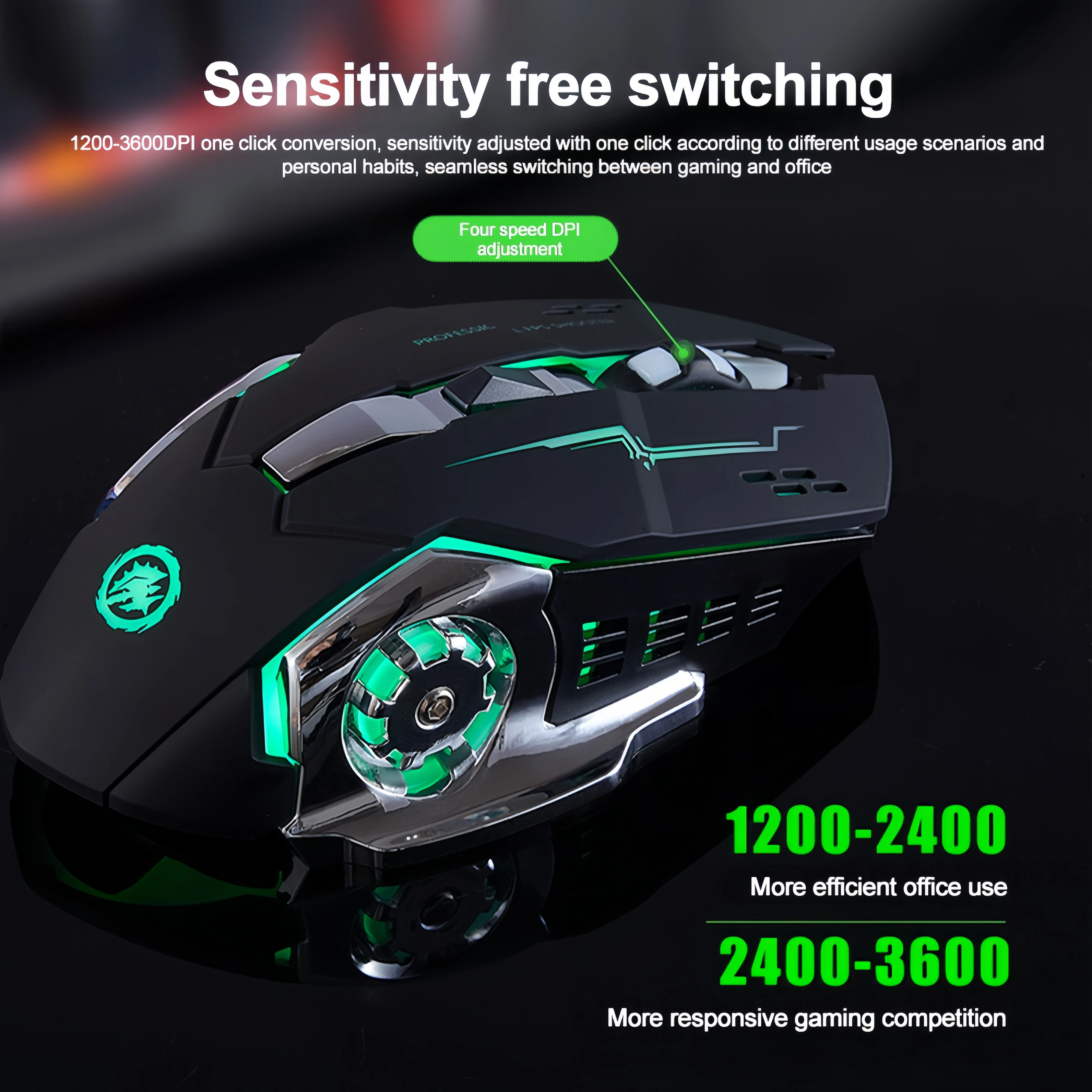 บลูทูธ 5.2 เมาส์ RGB Gaming Mo - Pc Gaming Hp บทวิจารณ์และราคา