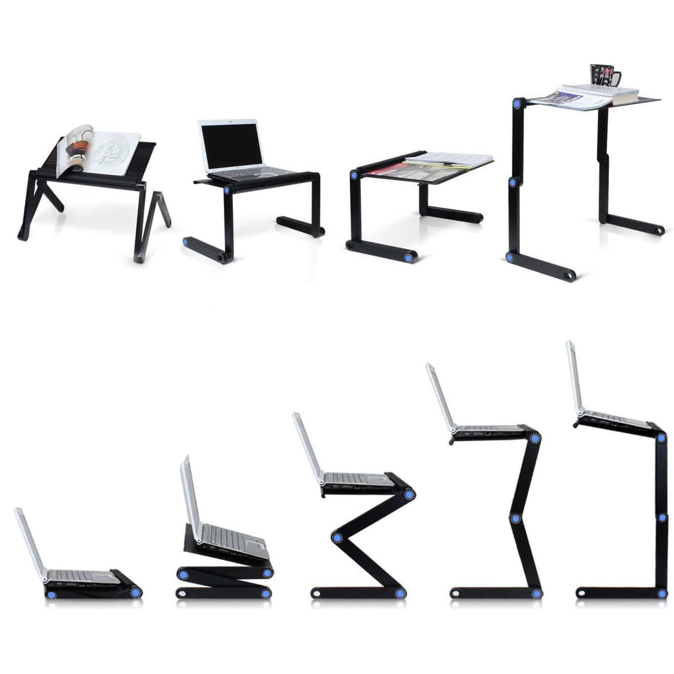 ขาตั้งโต๊ะแล็ปท็อปและบนตัก/โต๊ - Laptop Cooling Pad บทวิจารณ์และราคา