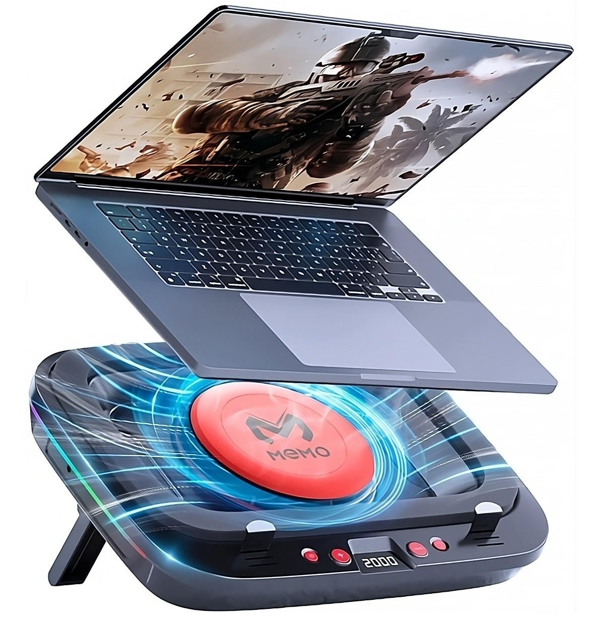 แผ่นรองระบายความร้อนโน้ตบุ๊ก M - Laptop Cooling Pad บทวิจารณ์และราคา