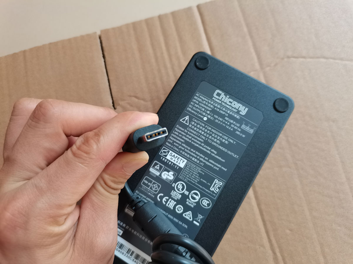 ใหม่ OEM Chicony 20V 14A 280W  - Pc Gaming Xịn บทวิจารณ์และราคา