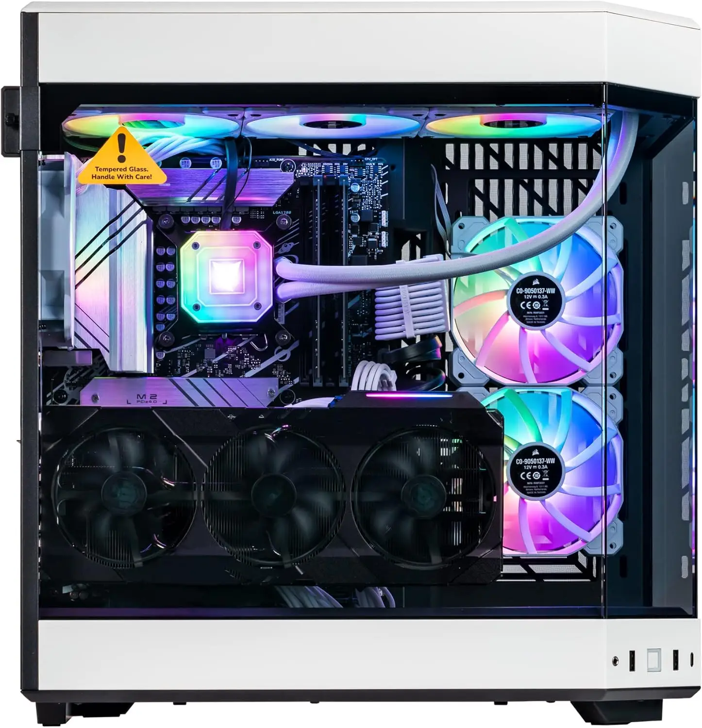 Velztorm White Praetix คอมพิวเ - Pc Gaming I9 Rtx 5090 บทวิจารณ์และราคา
